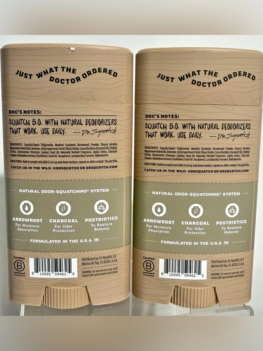 Dr. Squatch set brand